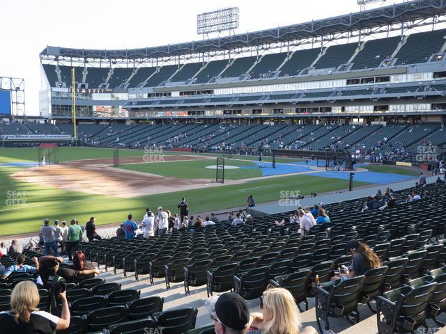 Seating view for Guaranteed Rate Field Section 145