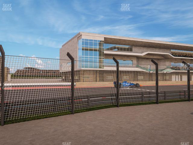 Seating view for Circuit of The Americas Section Main Grandstand Loge West