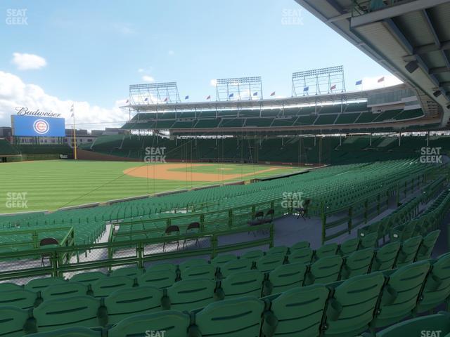 Seating view for Wrigley Field Section 205