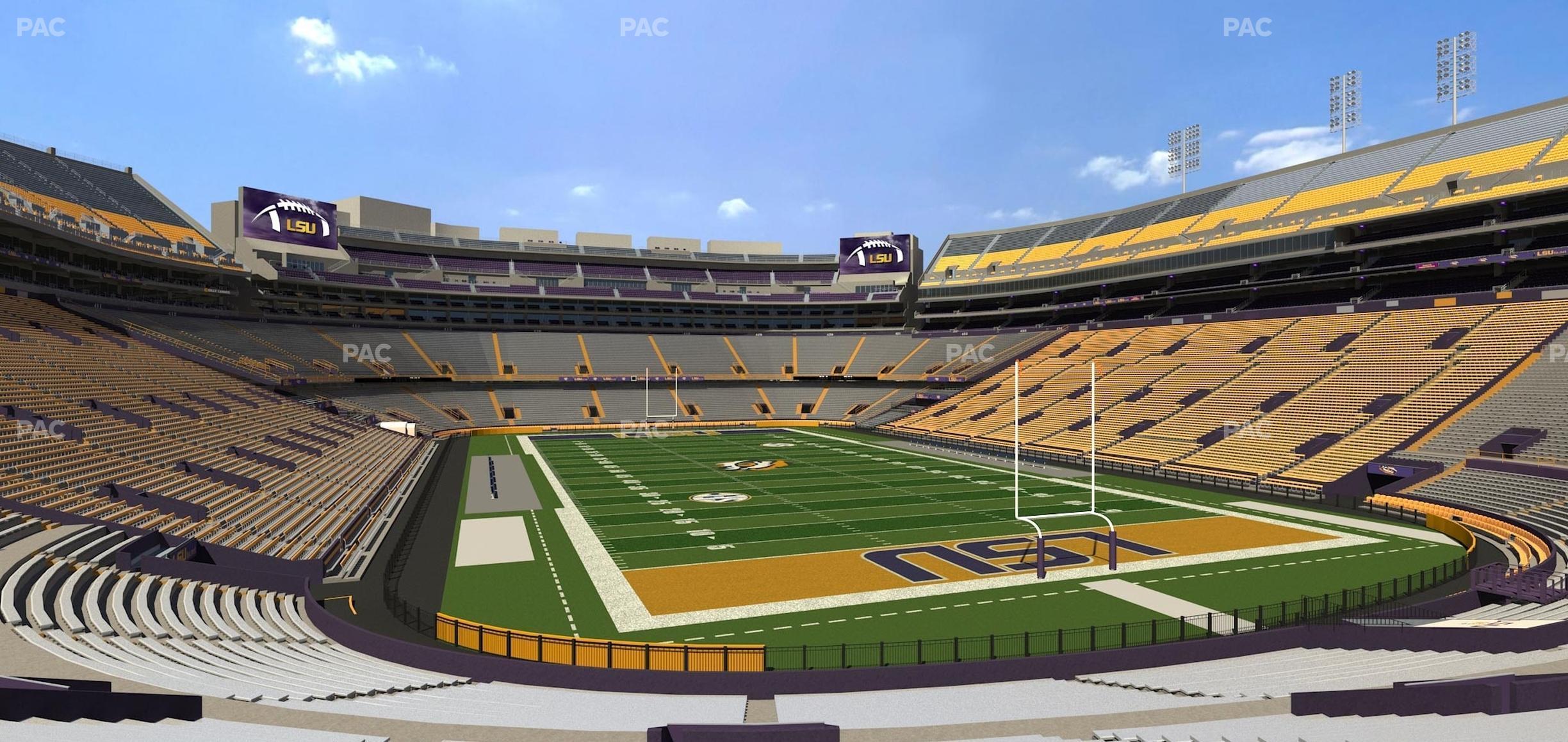 Seating view for Tiger Stadium Section 214