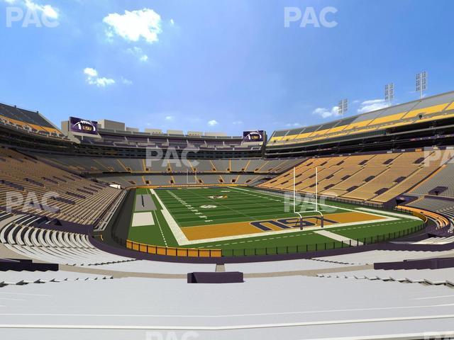 Seating view for Tiger Stadium Section 214