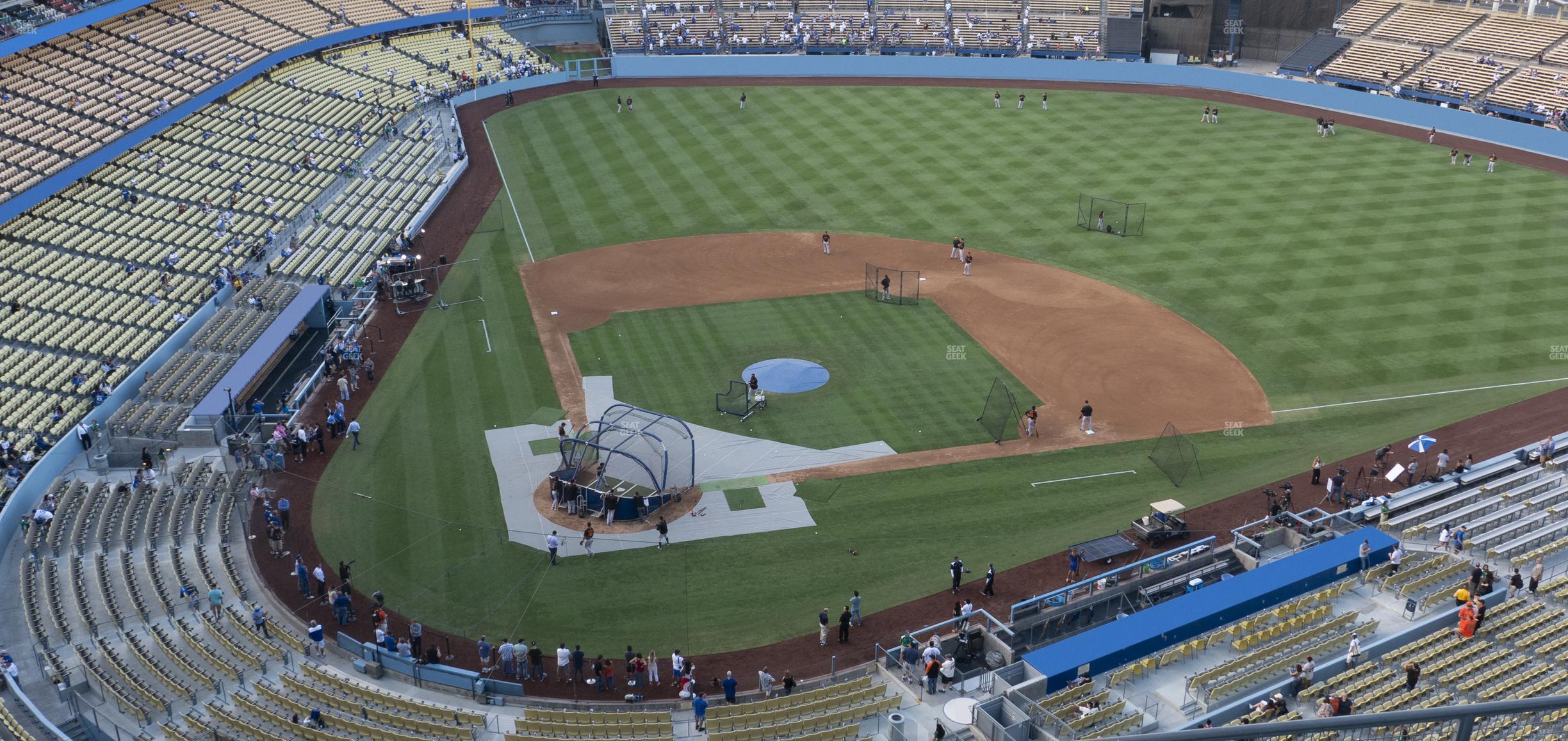 Seating view for Dodger Stadium Section 8 Td