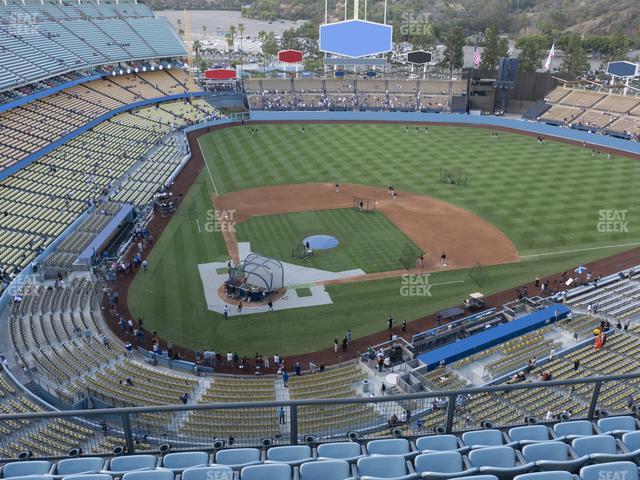 Seating view for Dodger Stadium Section 8 Td