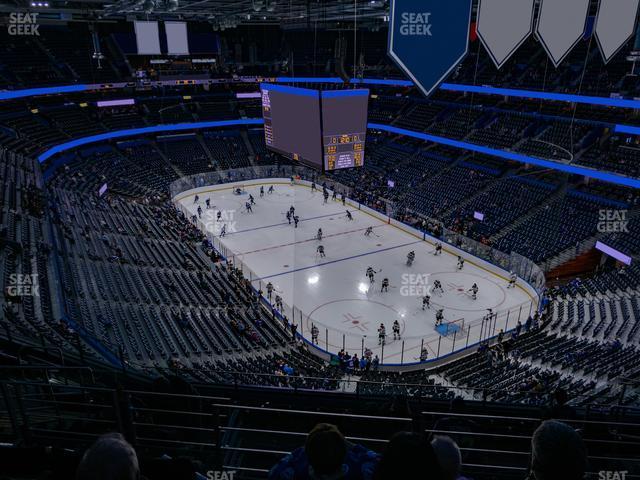 Seating view for Amalie Arena Section 311