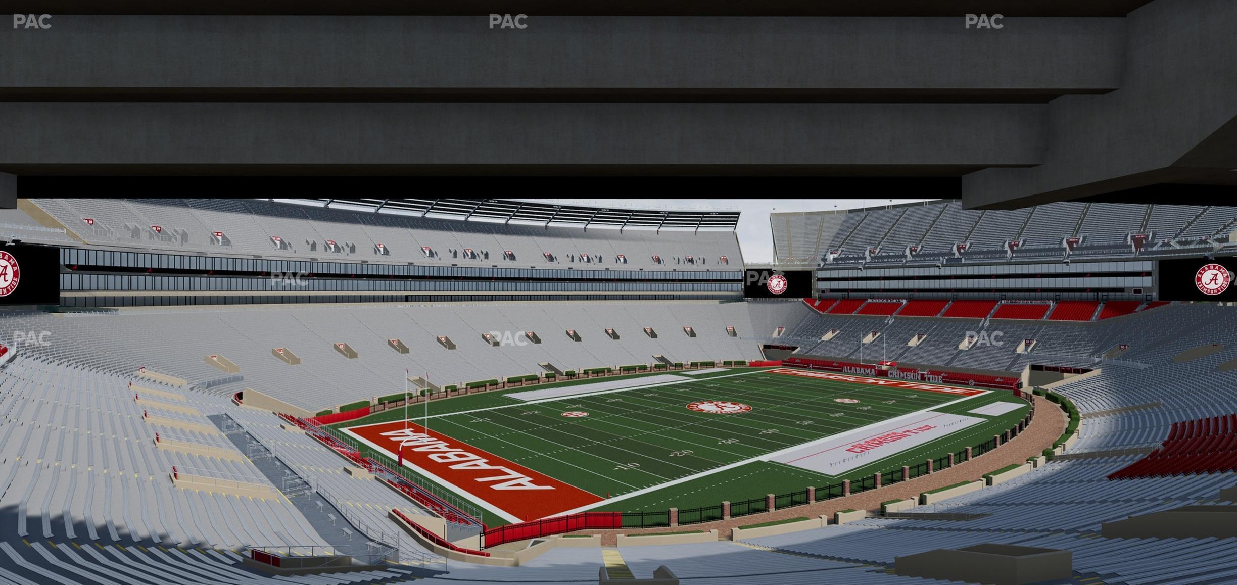 Seating view for Bryant Denny Stadium Section Loge Box 48