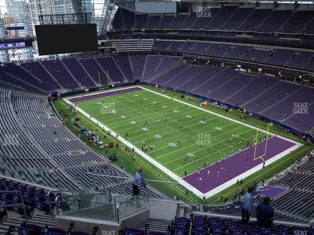 Seating view for U.S. Bank Stadium Section 333