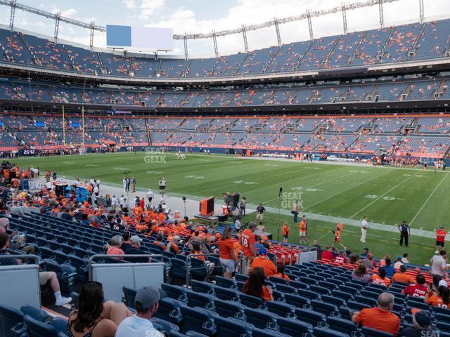 Seating view for Empower Field at Mile High Section 102