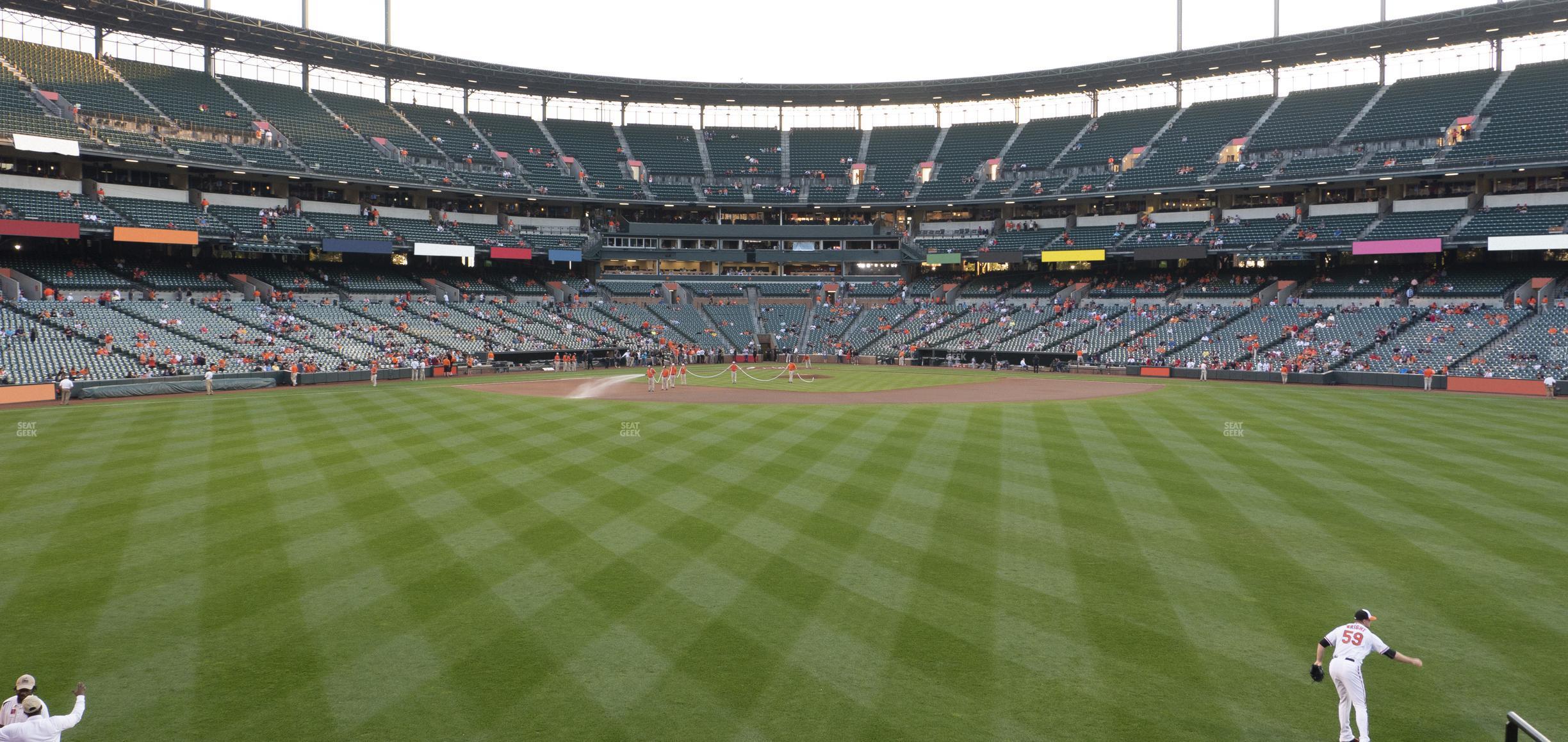 Seating view for Oriole Park at Camden Yards Section 90