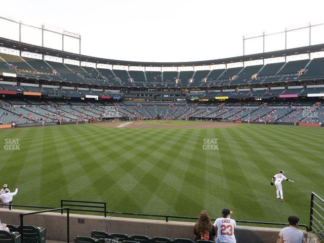 Seating view for Oriole Park at Camden Yards Section 90