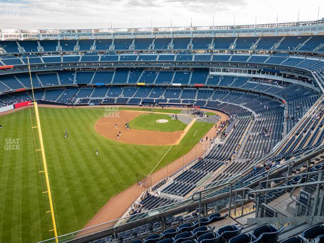 Seating view for Yankee Stadium Section Grandstand Level 432 A