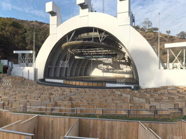 Seating view for Hollywood Bowl Section Terrace 2