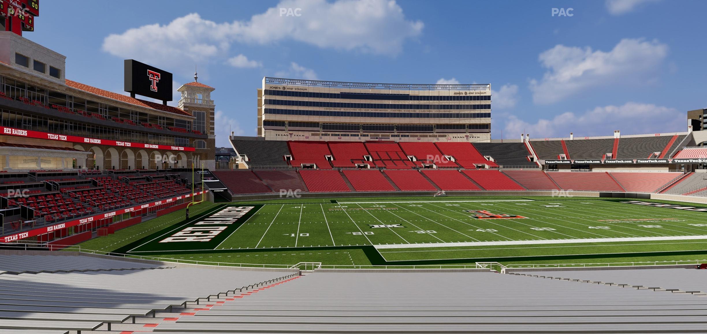 Seating view for Jones AT&T Stadium Section 21