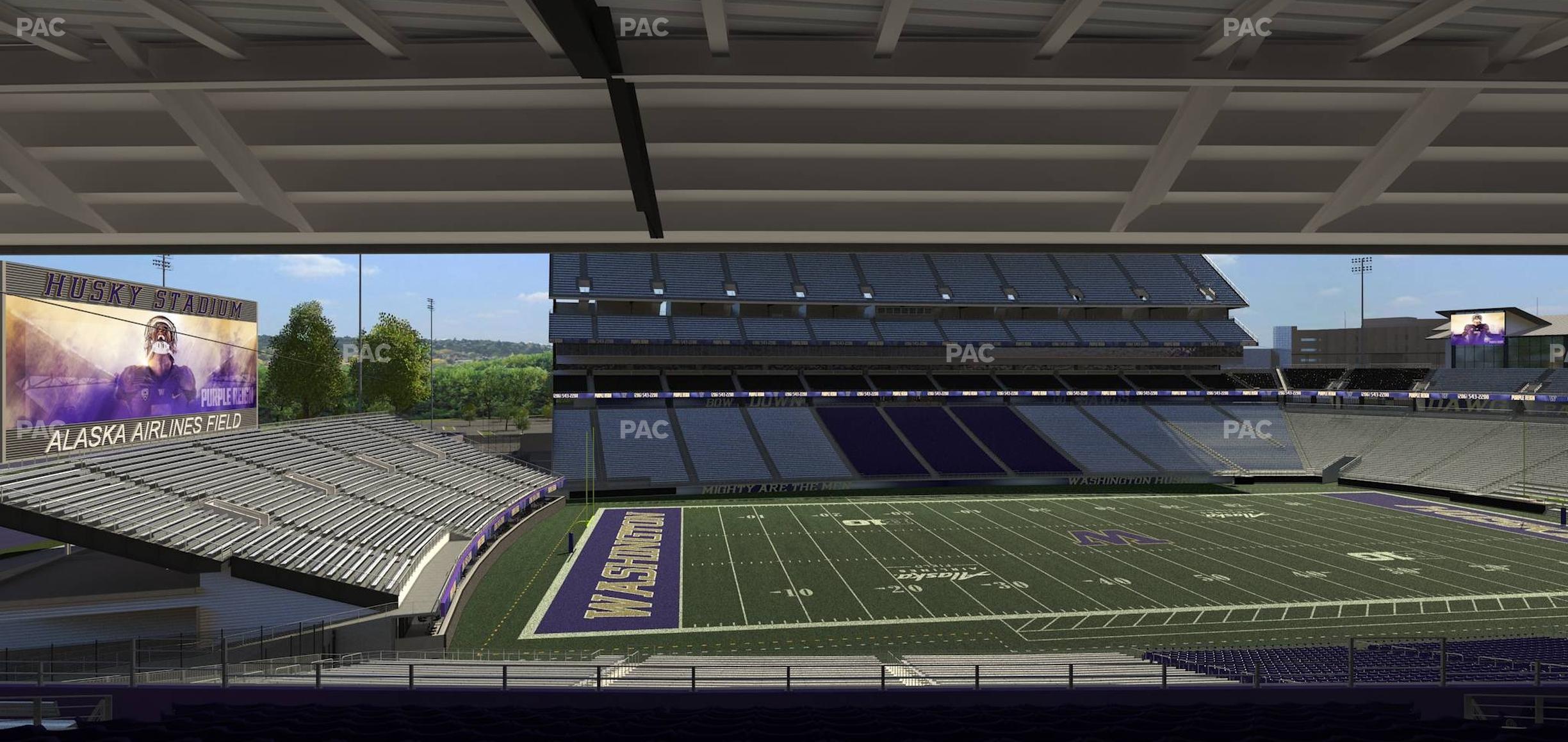 Seating view for Husky Stadium Section 232