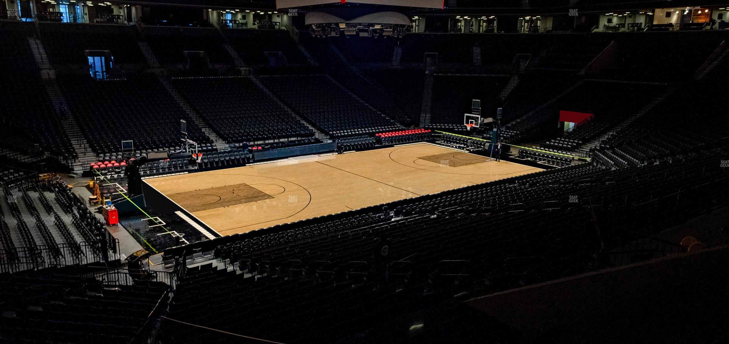 Seating view for Barclays Center Section Loge 1