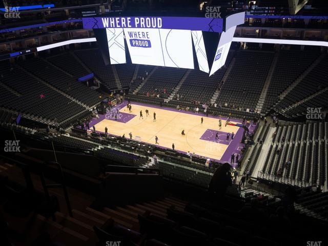 Seating view for Golden 1 Center Section 203