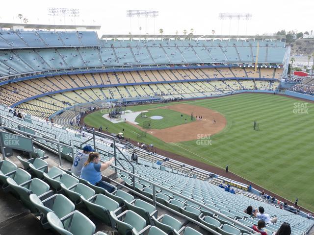 Seating view for Dodger Stadium Section 38 Rs