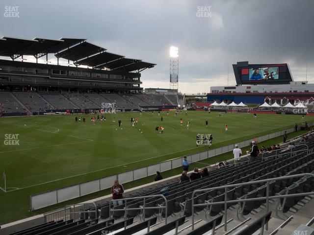 Seating view for Dick's Sporting Goods Park Section 112