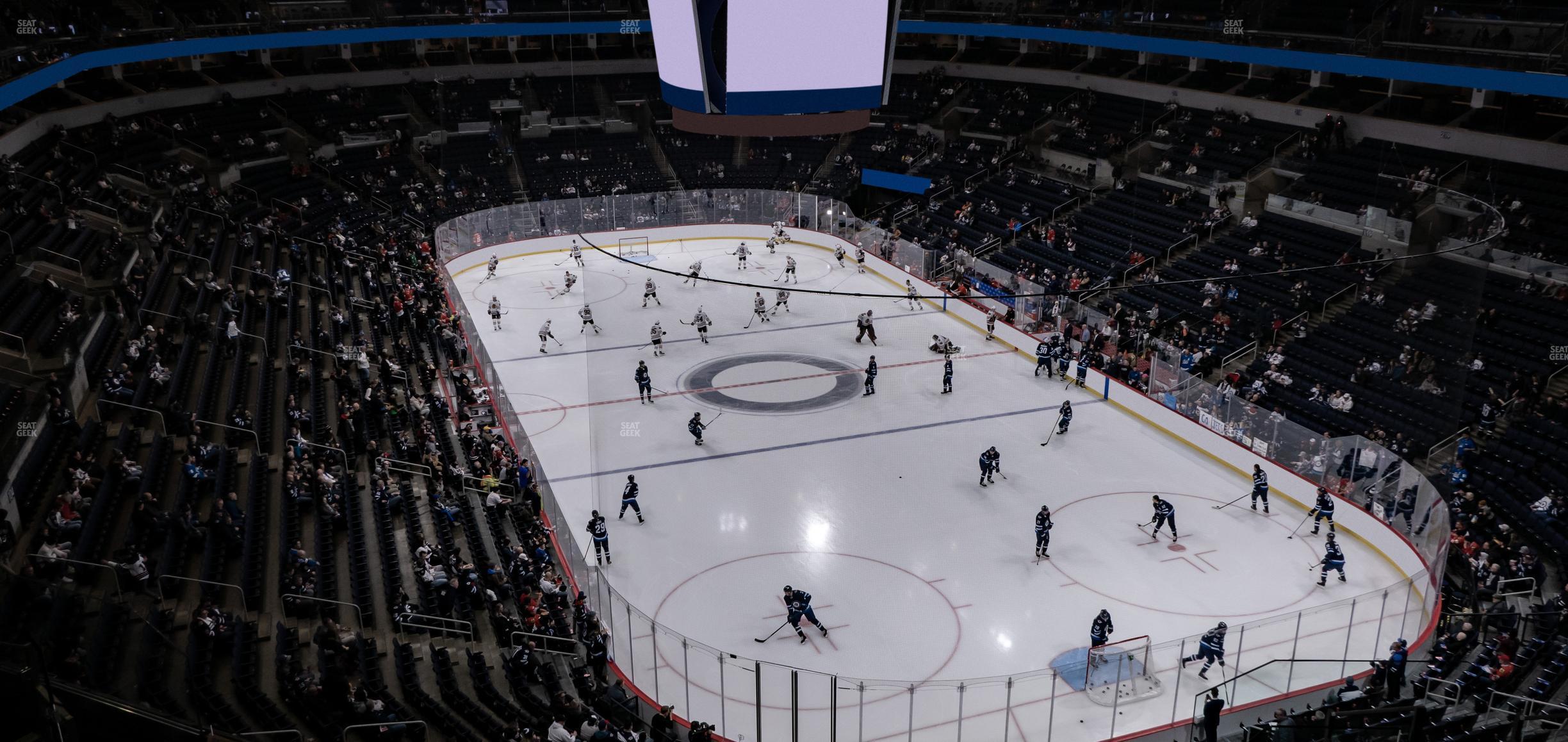 Seating view for Canada Life Centre Section 330