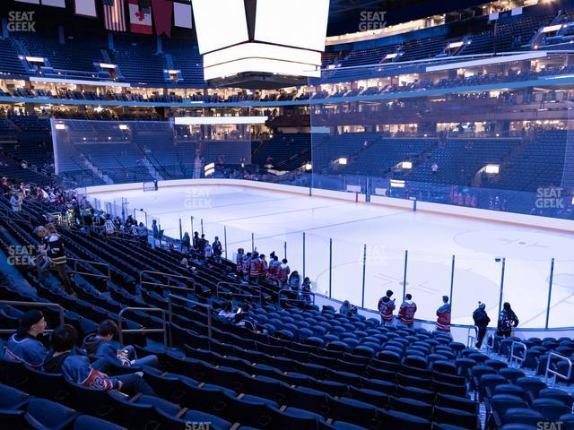 Seating view for Nationwide Arena Section 101