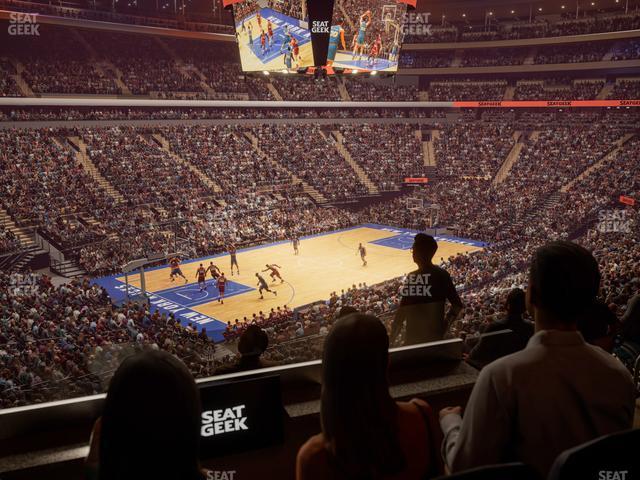 Seating view for Madison Square Garden Section Lexus Level Suite 39