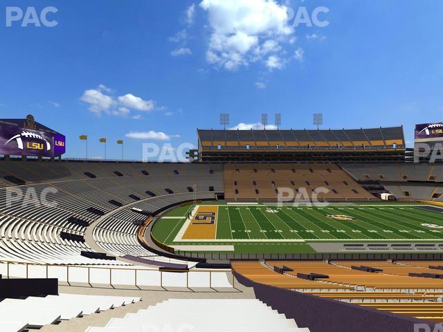 Seating view for Tiger Stadium Section 222