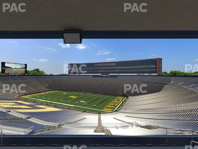 Seating view for Michigan Stadium Section 316