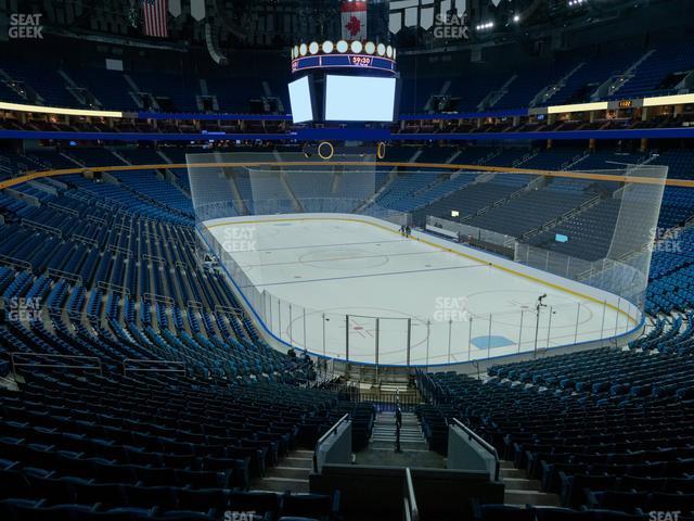 Seating view for KeyBank Center Section Studio Box 6