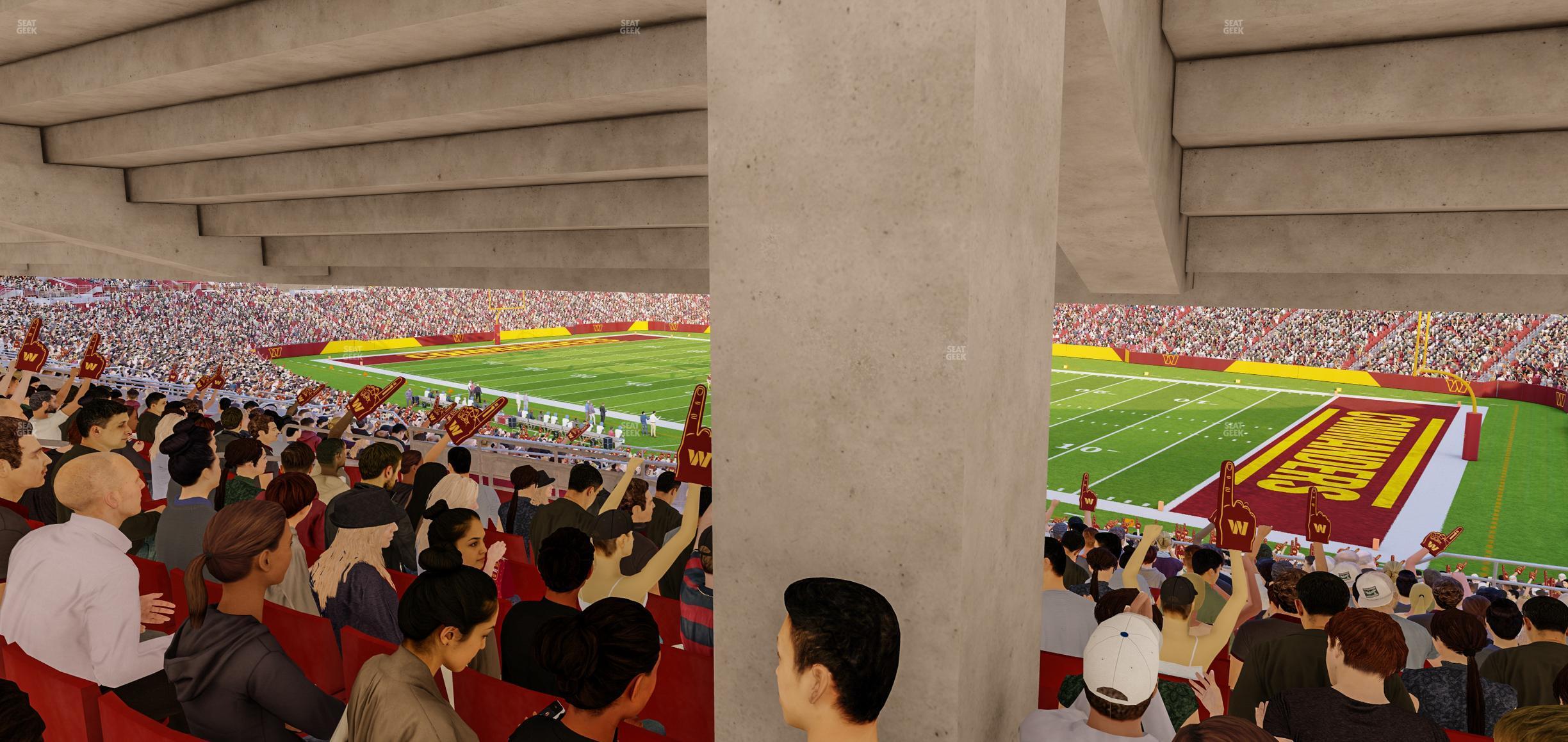 Seating view for Northwest Stadium Section 217