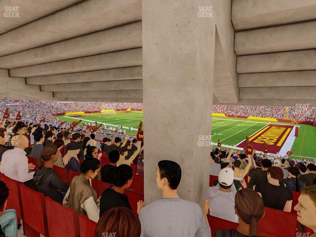 Seating view for Northwest Stadium Section 217