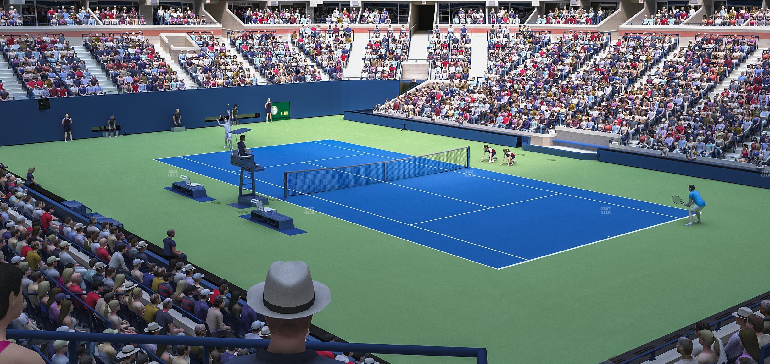 Seating view for Arthur Ashe Stadium Section Suite 141