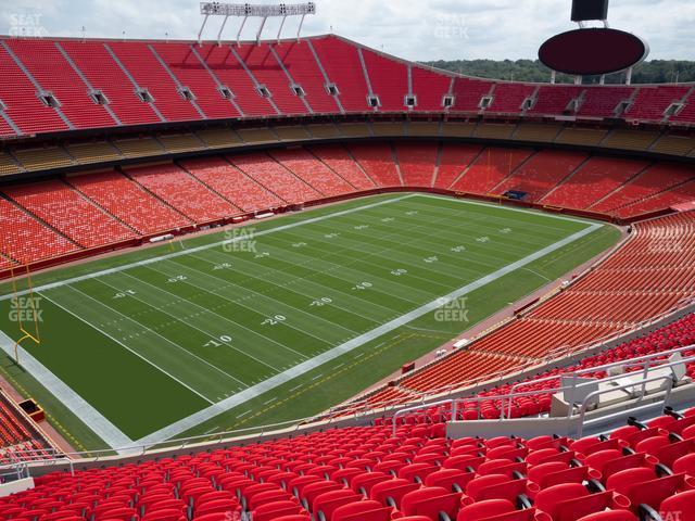 Seating view for GEHA Field at Arrowhead Stadium Section 330