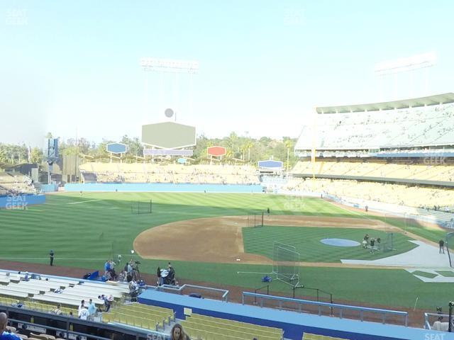 Seating view for Dodger Stadium Section 131 Lg