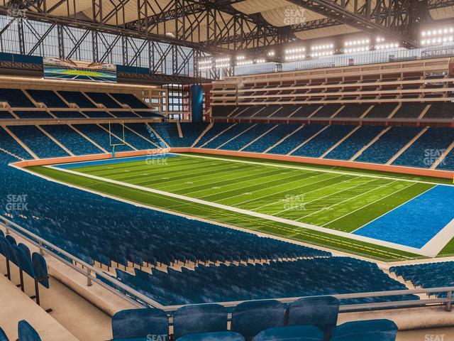 Seating view for Ford Field Section 236