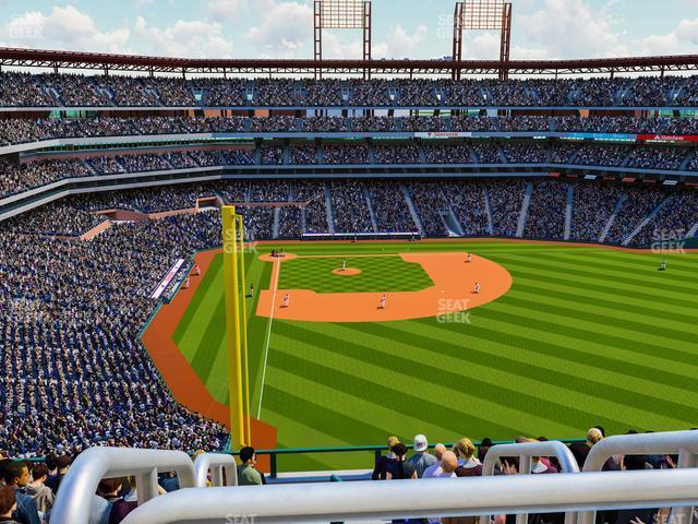 Seating view for Citizens Bank Park Section 304 V