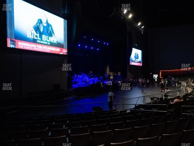 Seating view for Arizona Financial Theatre Section Main Floor 7