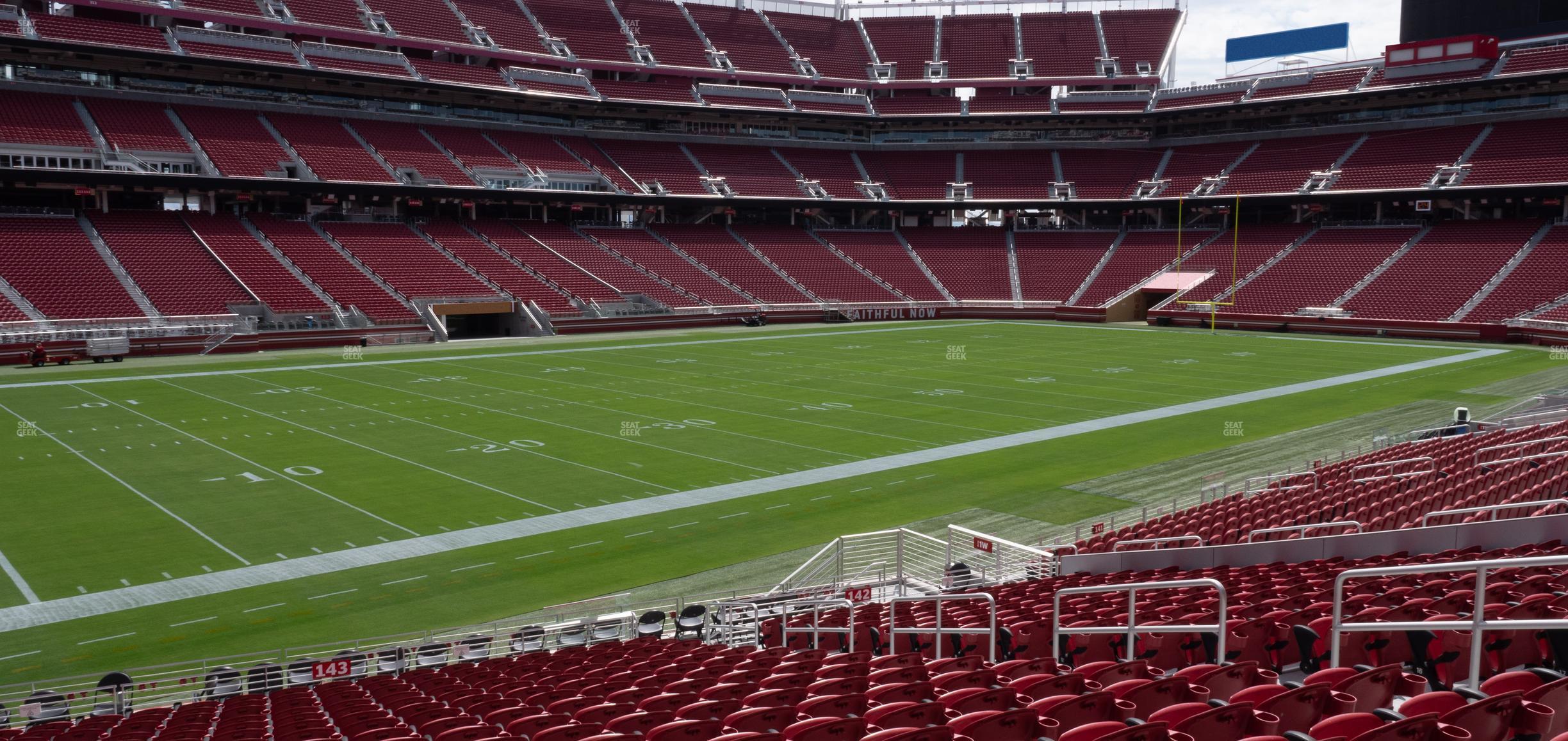 Seating view for Levi's Stadium Section 143