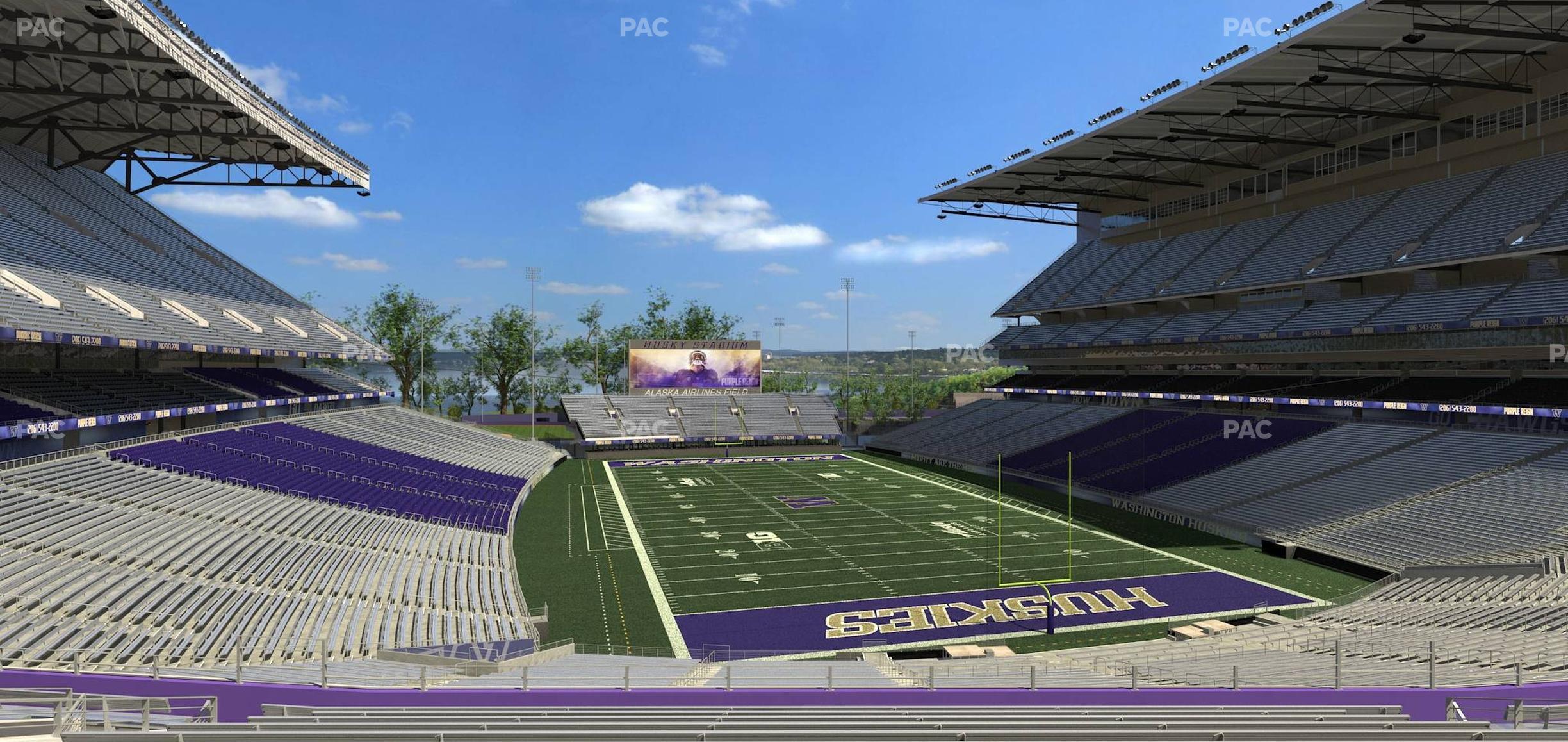 Seating view for Husky Stadium Section 220