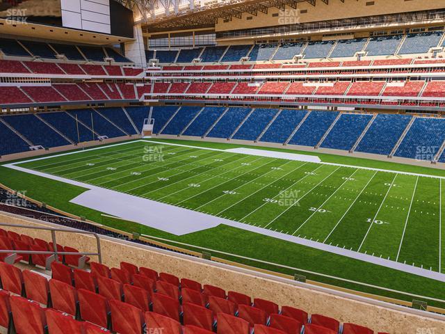 Seating view for NRG Stadium Section 334