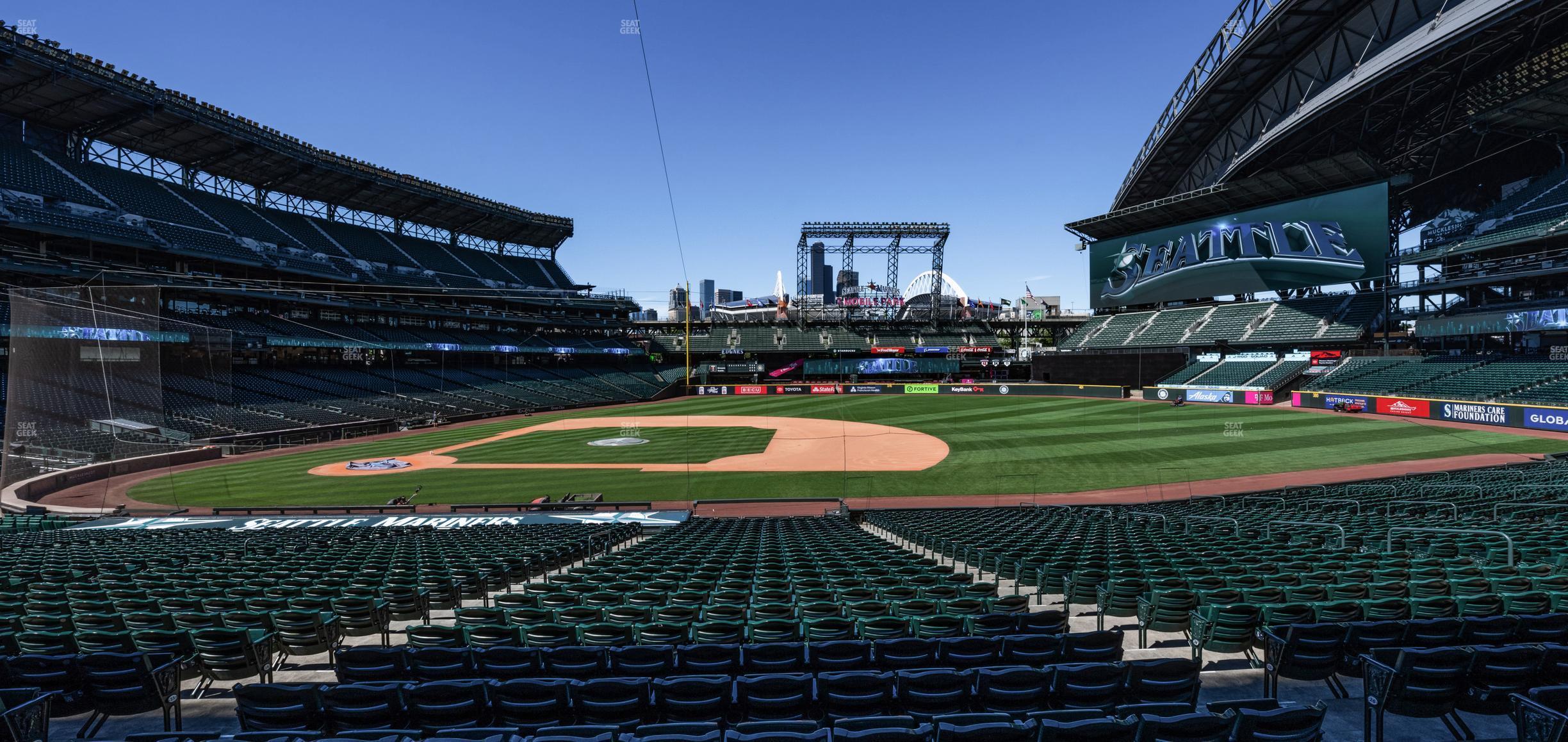 Seating view for T-Mobile Park Section 121