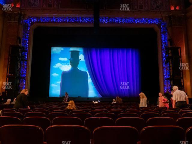 Seating view for Saenger Theatre - New Orleans Section Orchestra Center