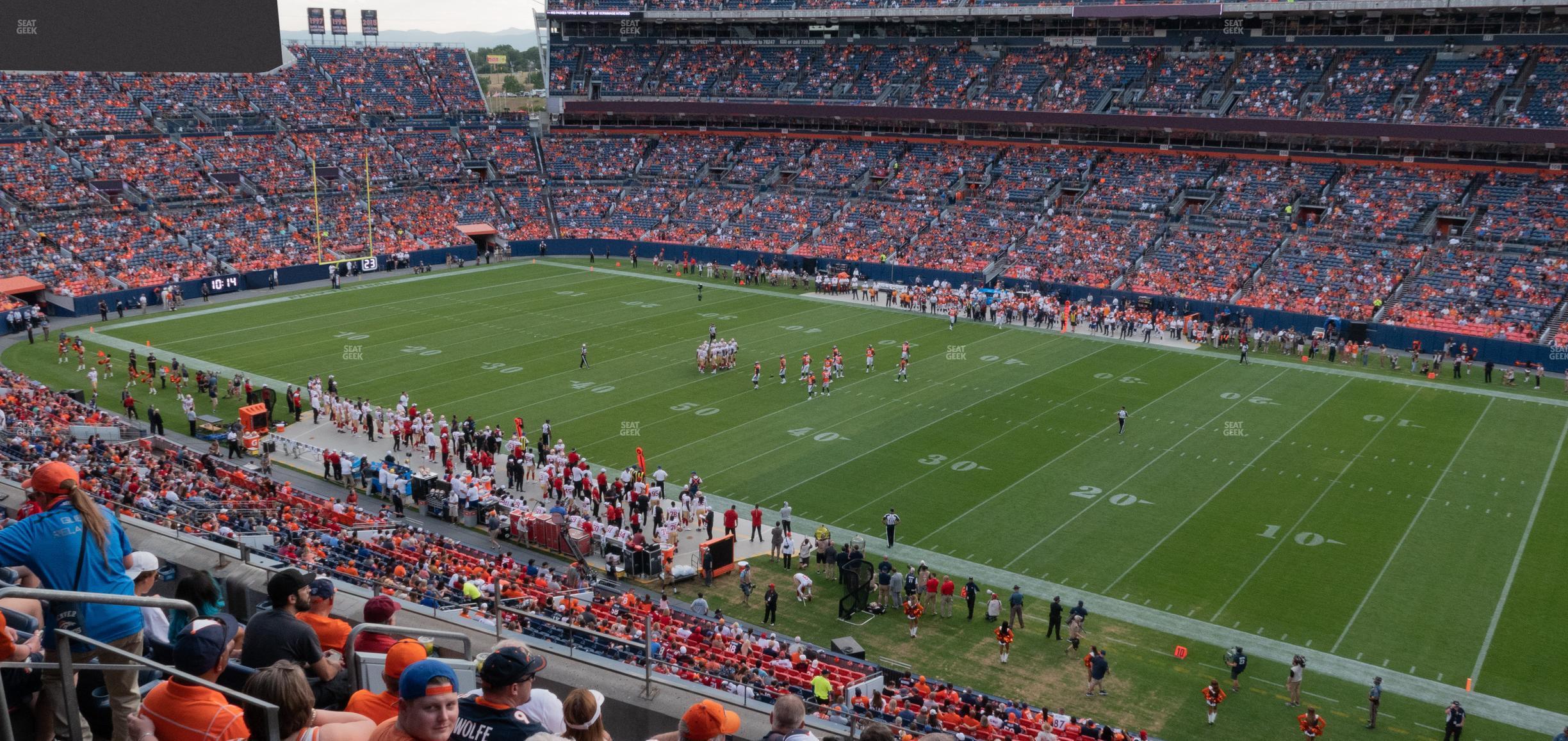 Seating view for Empower Field at Mile High Section 332