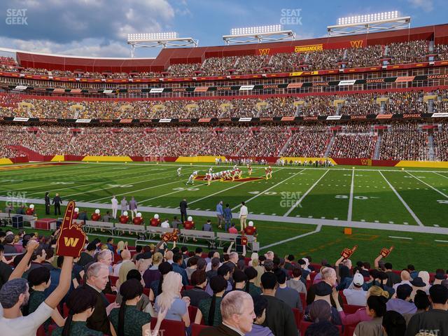 Seating view for Northwest Stadium Section 141