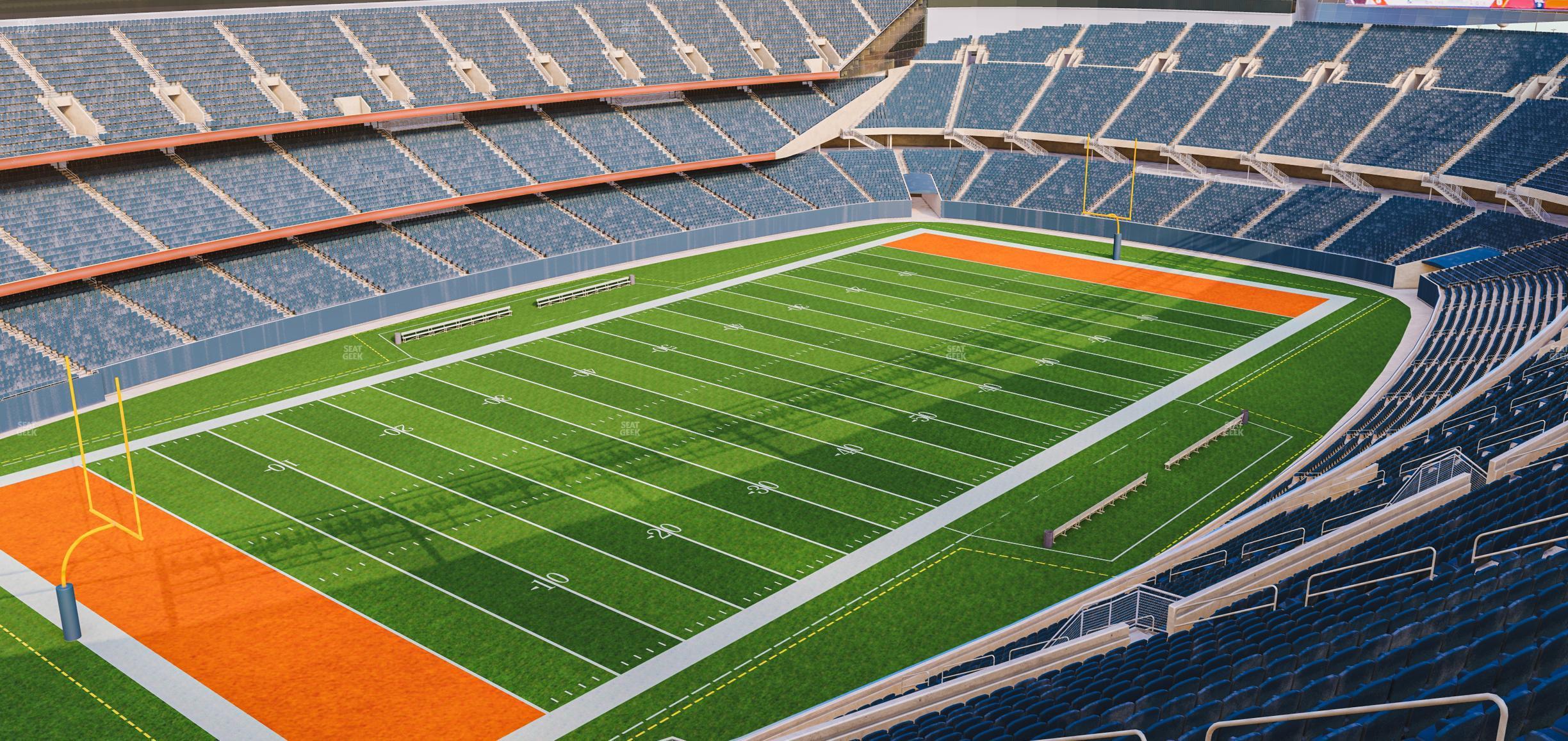 Seating view for Soldier Field Section 444