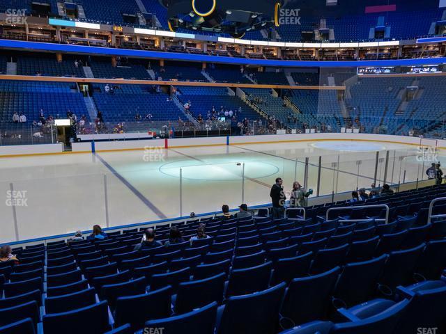 Seating view for KeyBank Center Section 118