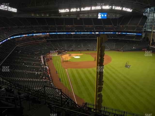 Seating view for Minute Maid Park Section 398