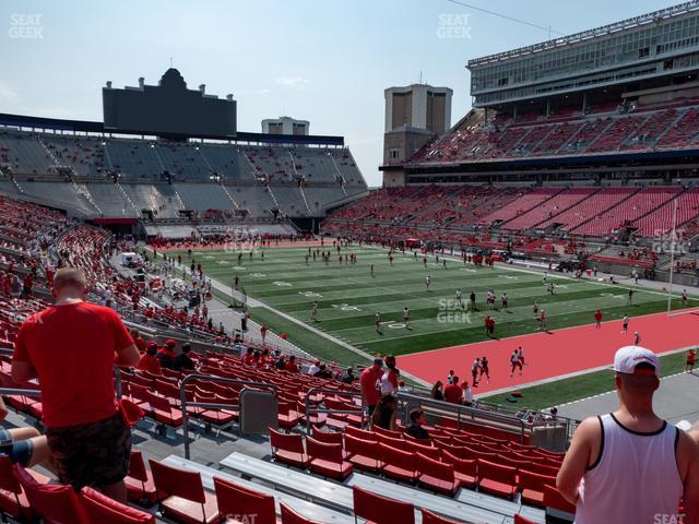 Seating view for Ohio Stadium Section 10 A