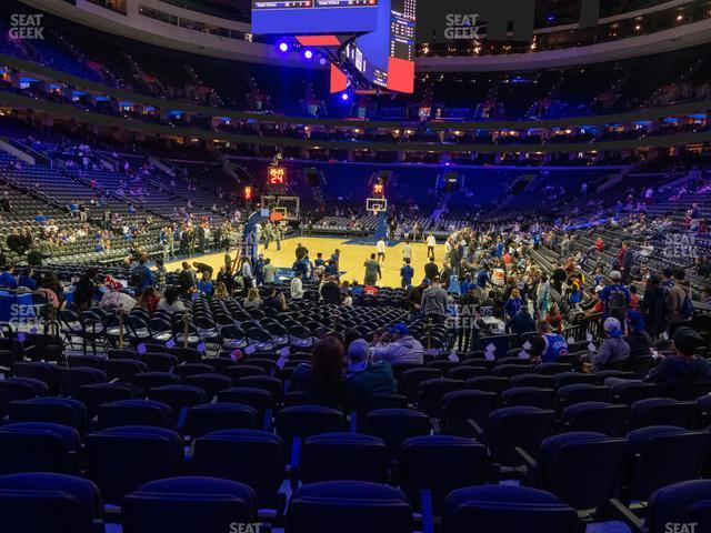 Seating view for Wells Fargo Center Section 120