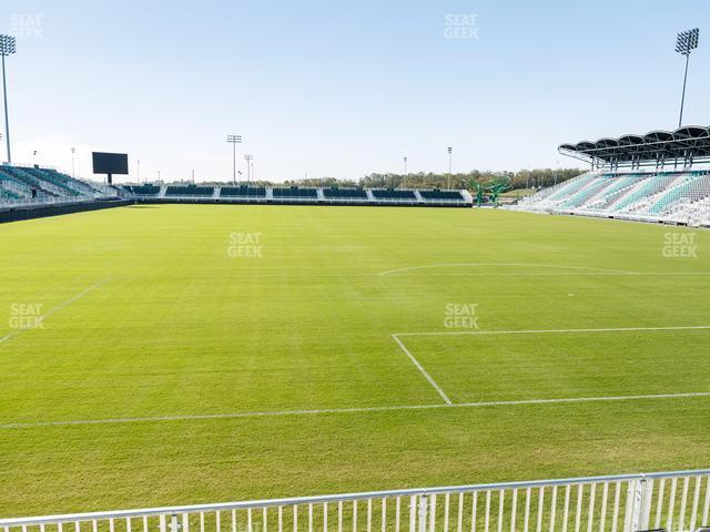 Seating view for Lexington SC Stadium Section 116