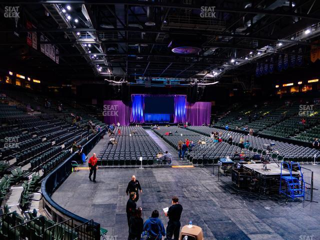 Seating view for Blue Arena at The Ranch Events Complex Section M