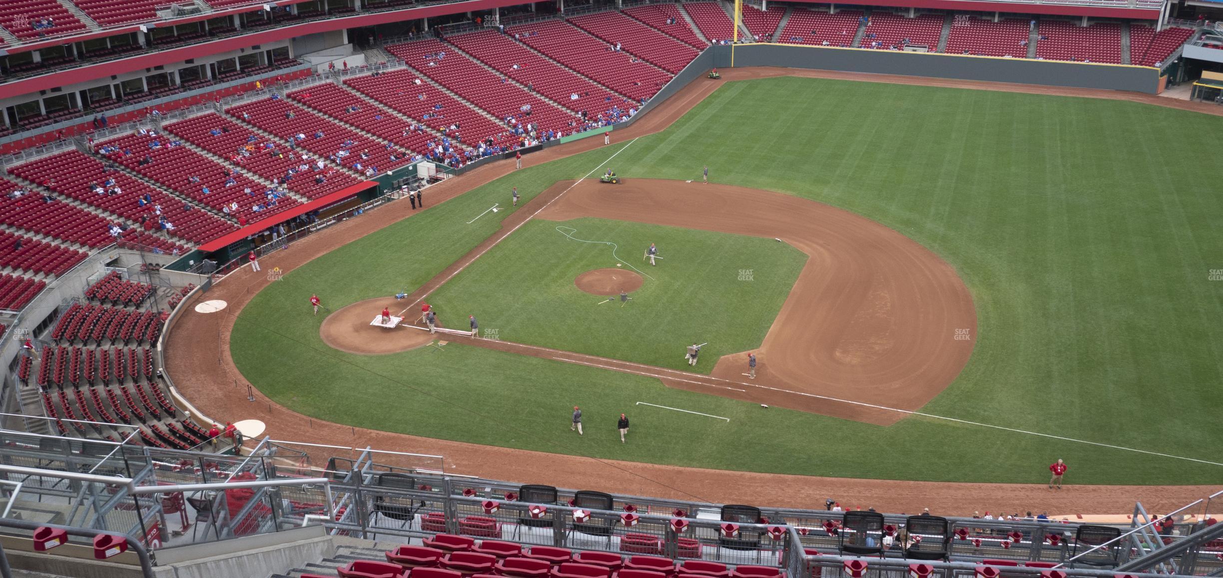 Seating view for Great American Ball Park Section 531